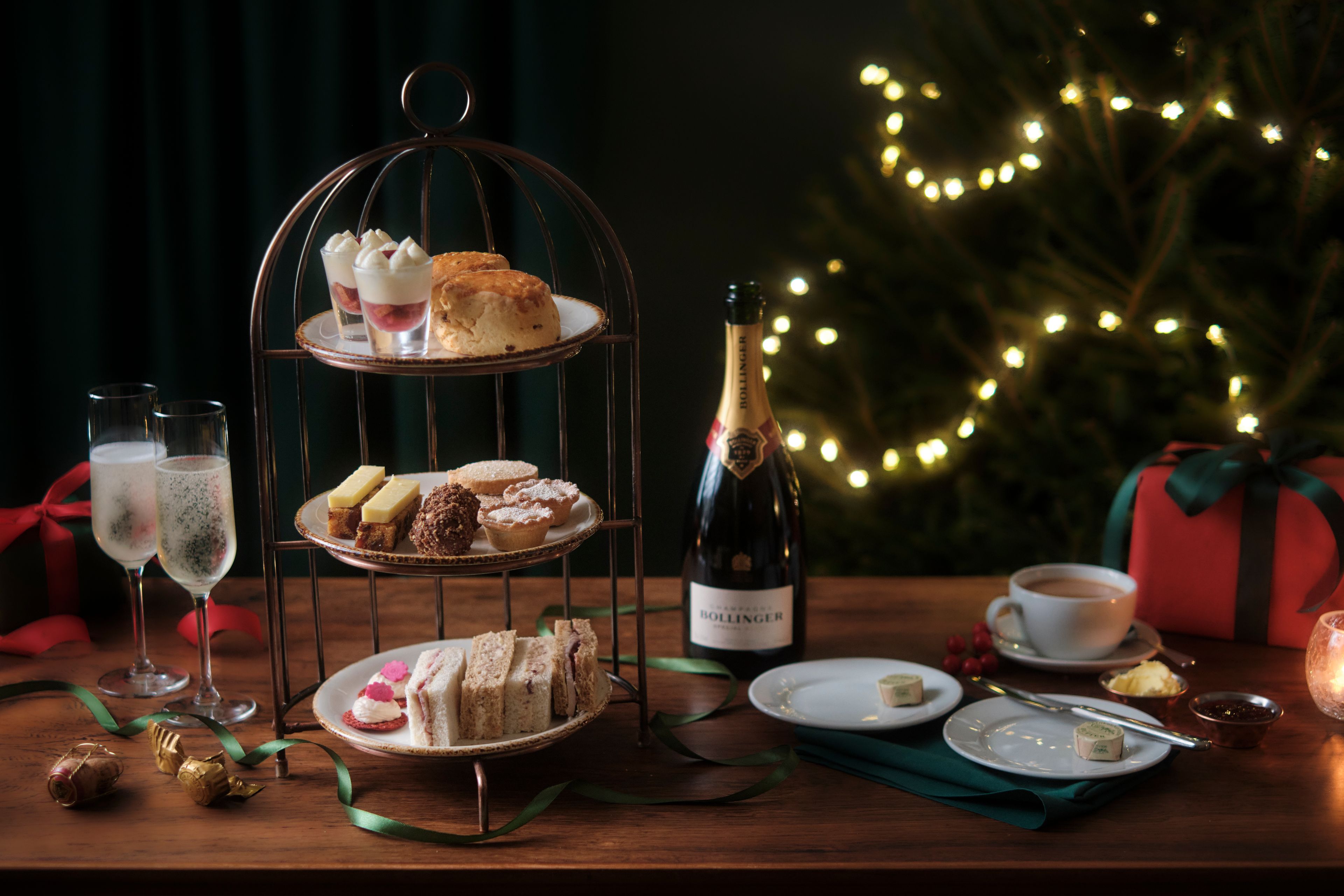 Christmas afternoon tea