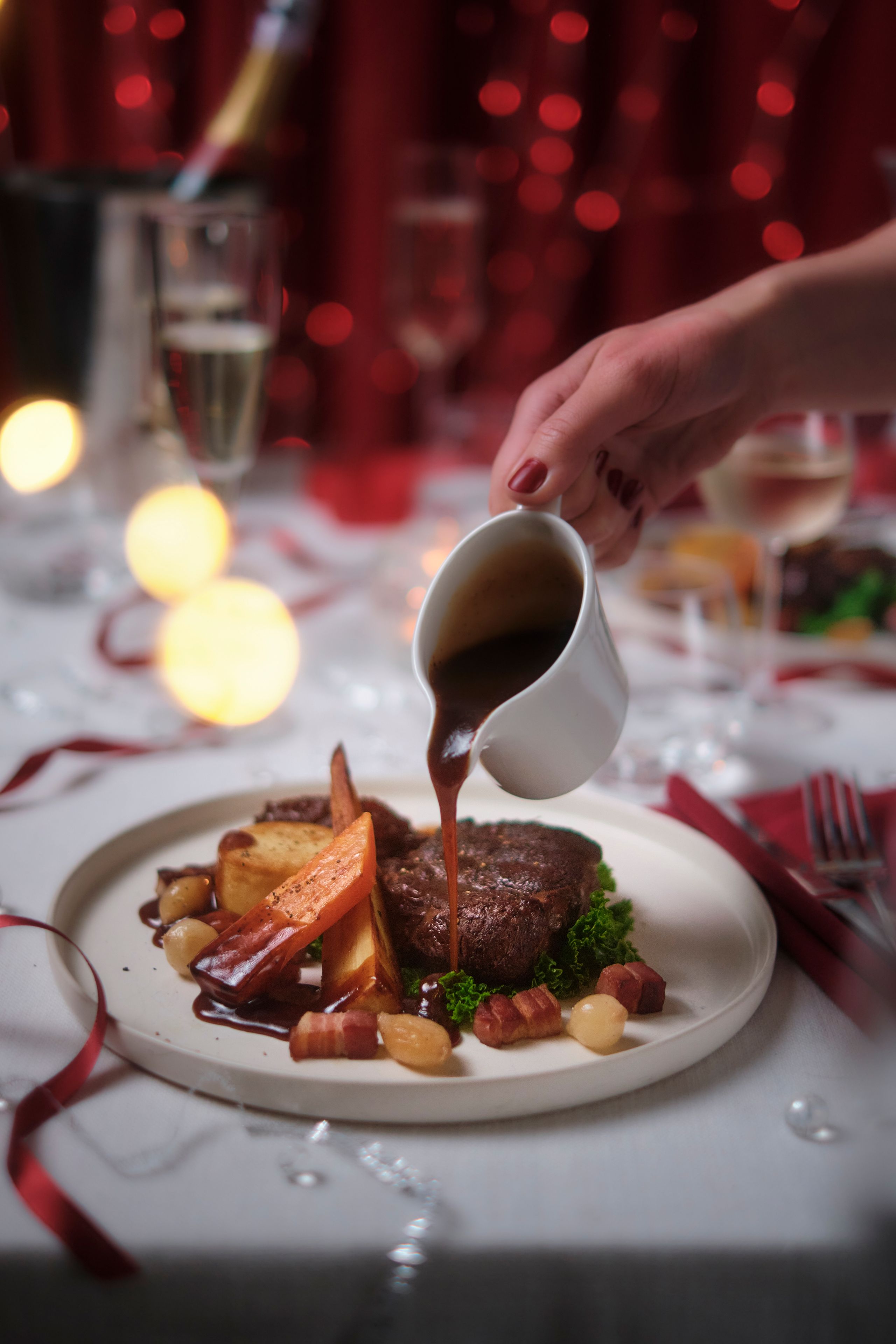 Beef Christmas dinner